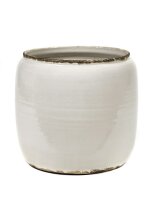 Serax Pot L White Costa 29cm
